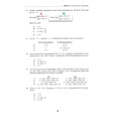 Mathematics 1000 / 數學1000 內容修正