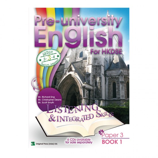 Pre-university English  for HKDSE - Paper 3 Listening & Integrated Skills Book 1 (Q&A)